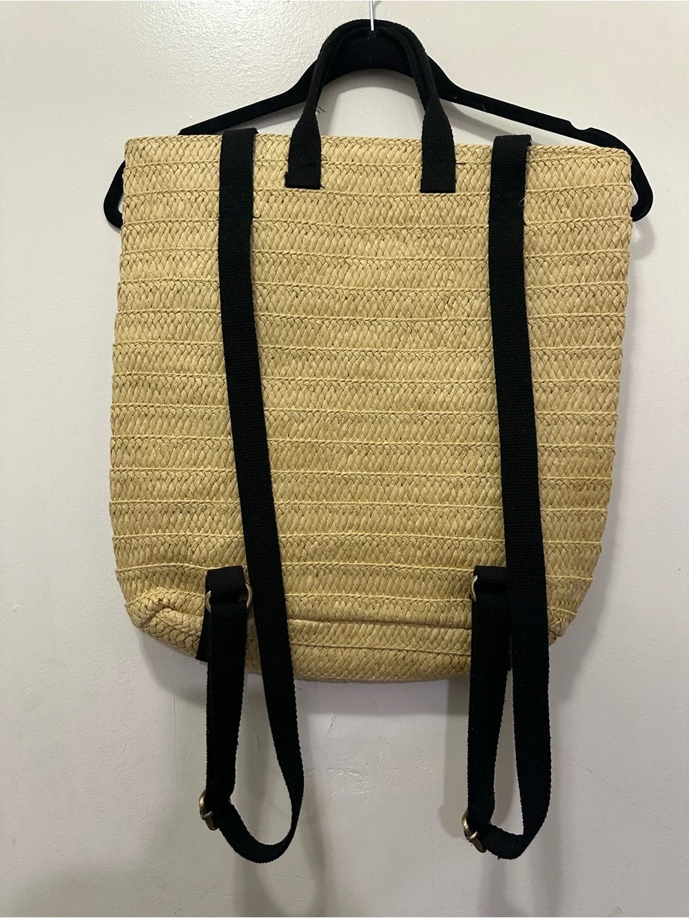 O ‘Neill Straw Tote Backpack with Black Trim - Women